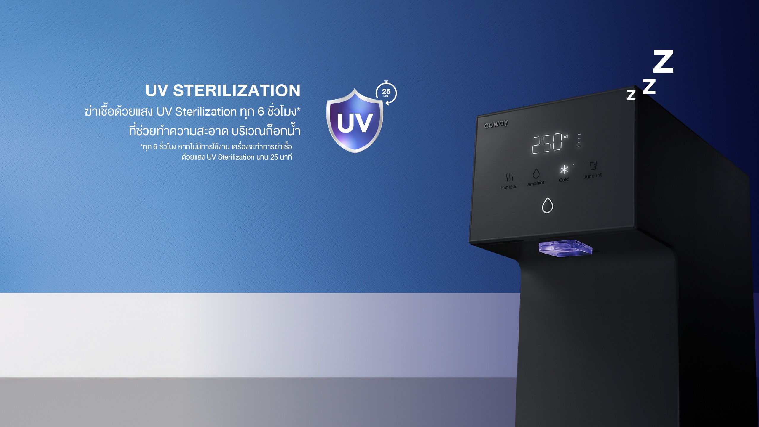 เครื่องกรองน้ำ Coway Dazzieเครื่องกรองน้ำ Coway โคเวย์ Dazzie เดซซี่ CHP-1201N