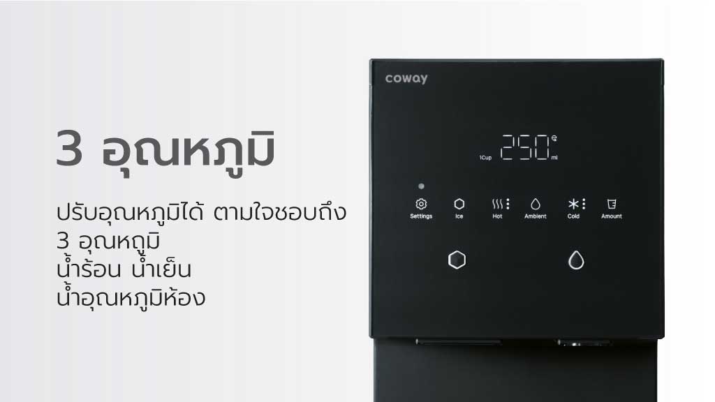 เครื่องกรองน้ำ Coway MY ICE CHPI-7520L มายไอซ์ น้ำร้อน น้ำเย็น น้ำแข็ง